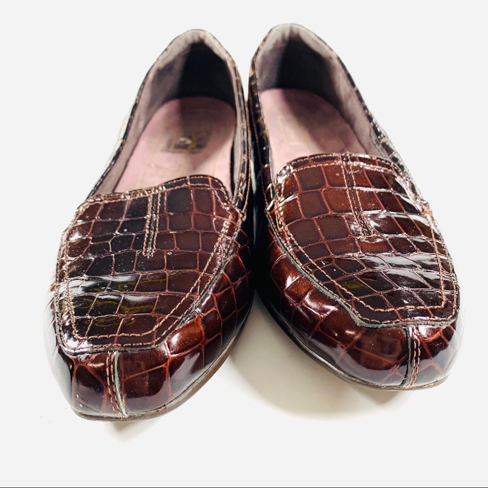 Clark’s Loafer Crocodile Embossed Patent Leather - Picture 5 of 6